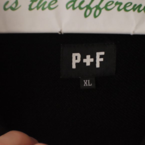 Places + Faces Black Zip-up XL - Picture 3 of 4